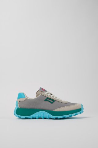 Camper Drift Trail VIBRAM - Mehrfarbige Damessneaker aus recyceltem Nubukleder.