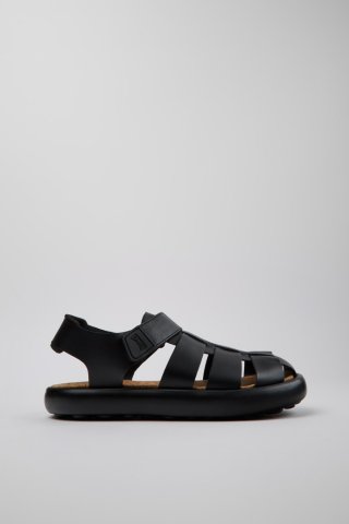 Camper Pelotas Flota - Schwarze Ledersandale für Herren. Camper Pelotas Flota - Schwarze Ledersandale für Herren.
