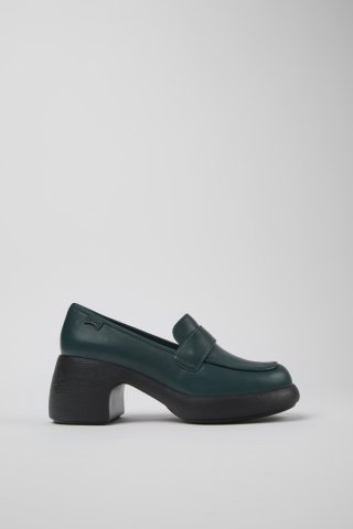 Camper Thelma - Grüner Damenloafer aus Leder Camper Thelma - Grüner Damenloafer aus Leder