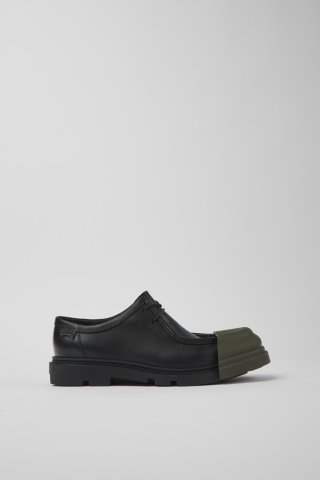 Camper Junction - Schwarzer Damenschuh aus Leder Camper Junction - Schwarzer Damenschuh aus Leder