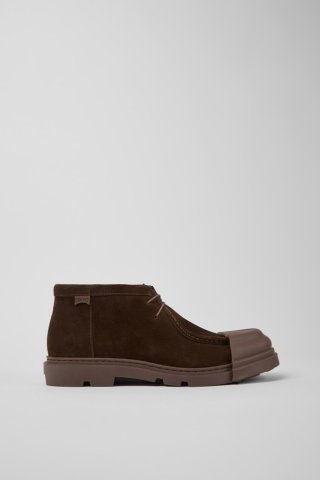 Camper Junction - Brauner Herrenschuh aus Nubukleder Camper Junction - Brauner Herrenschuh aus Nubukleder