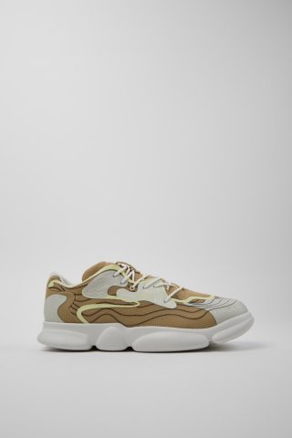 Camper Karst - Mehrfarbiger Herrensneaker aus Recycling-PET. Camper Karst - Mehrfarbiger Herrensneaker aus Recycling-PET.