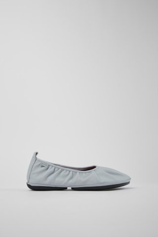 Camper Right - Graue Damenballerinas aus Leder Camper Right - Graue Damenballerinas aus Leder