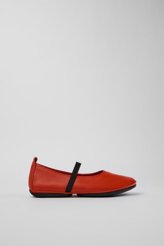 Camper Right - Roter Mary Jane-Lederschuh für Damen Camper Right - Roter Mary Jane-Lederschuh für Damen
