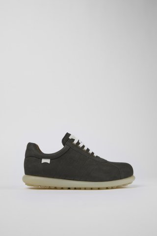 Camper Pelotas - Grauer Oxfordsneaker aus Nubukleder für Herren Camper Pelotas - Grauer Oxfordsneaker aus Nubukleder für Herren