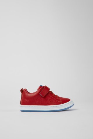 Camper Runner - Roter Kindersneaker aus Leder Camper Runner - Roter Kindersneaker aus Leder