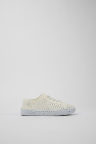 Camper Peu Touring - Weißer Kinderschuh aus Textil Camper Peu Touring - Weißer Kinderschuh aus Textil