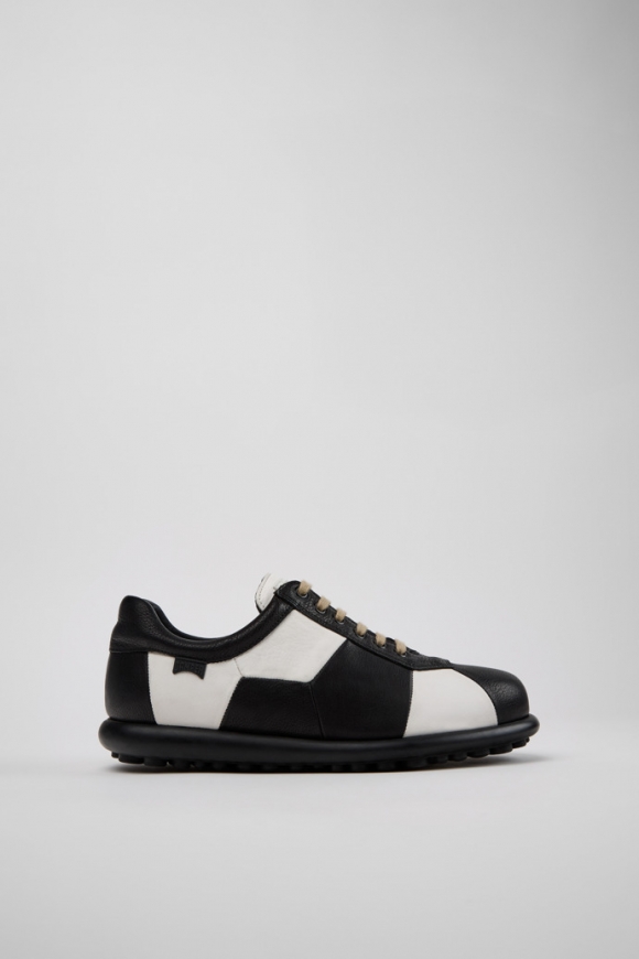 Camper Twins - Mehrfarbiger Lederschuh für Damen.