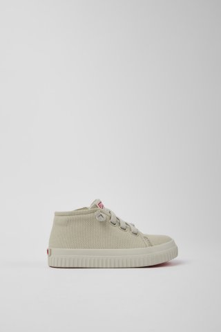 Camper Peu Roda - Grauer Kindersneaker aus Textil Camper Peu Roda - Grauer Kindersneaker aus Textil