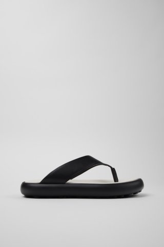 Camper Twins - Schwarze Ledersandale für Herren. Camper Twins - Schwarze Ledersandale für Herren.