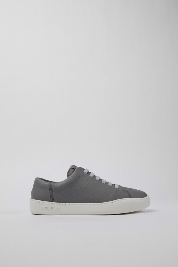 Camper Peu Touring - Grauer Ledersneaker für Damen