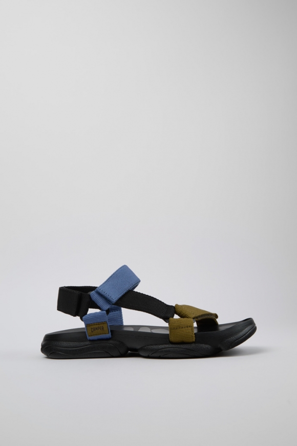 Camper Karst Sandal - Mehrfarbige Sandalen aus recyceltem PET für Herren.