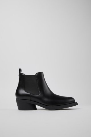 Camper Bonnie - Schwarze Damenstiefelette aus Leder Camper Bonnie - Schwarze Damenstiefelette aus Leder