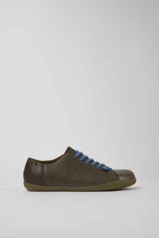 Camper Peu - Grüner Herrenschuh aus Leder Camper Peu - Grüner Herrenschuh aus Leder
