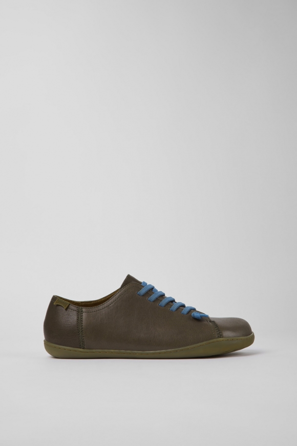Camper Peu - Grüner Herrenschuh aus Leder