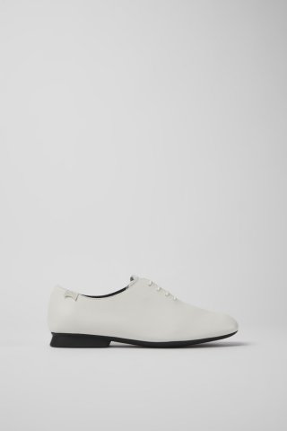Camper Casi Myra - Weißer Lederschuh für Damen Camper Casi Myra - Weißer Lederschuh für Damen