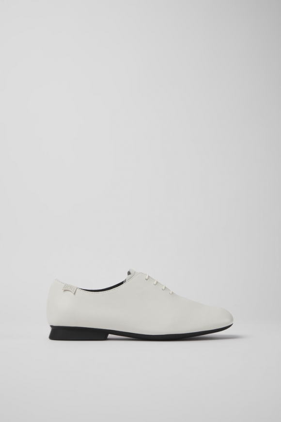 Camper Casi Myra - Weißer Lederschuh für Damen