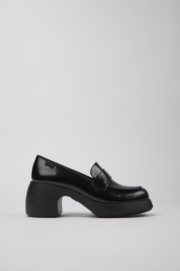Camper Thelma - Schwarzer Damenschuh aus Leder