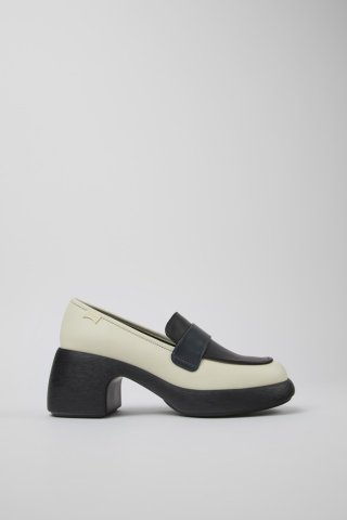 Camper Twins - Mehrfarbiger Damenloafer aus Leder Camper Twins - Mehrfarbiger Damenloafer aus Leder