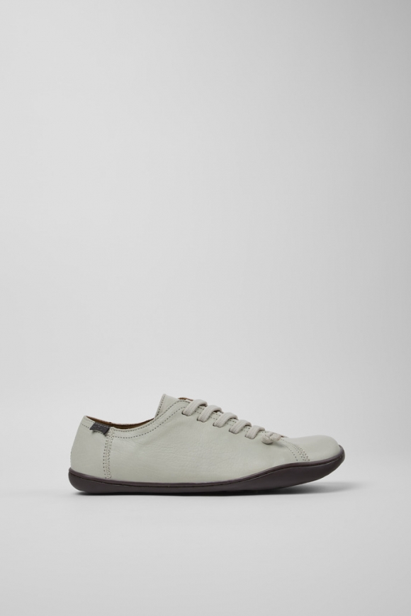 Camper Peu - Grauer Lederschuh für Damen