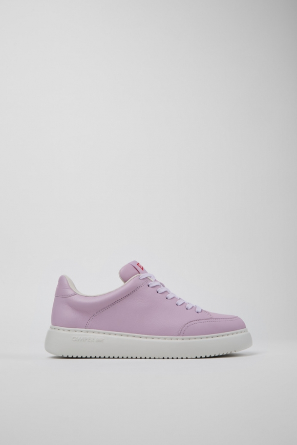 Camper Runner K21 - Violetter Ledersneaker für Damen