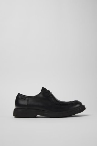 Camper Norman - Schwarzer Herrenschuh aus Leder. Camper Norman - Schwarzer Herrenschuh aus Leder.