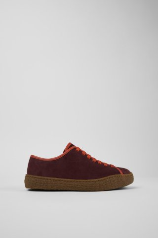 Camper Peu Terreno - Mehrfarbige Nubuk- und Lederschuhe für Damen. Camper Peu Terreno - Mehrfarbige Nubuk- und Lederschuhe für Damen.