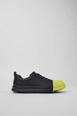Camper Junction Runner - Schwarzer Damensneaker aus Leder Camper Junction Runner - Schwarzer Damensneaker aus Leder
