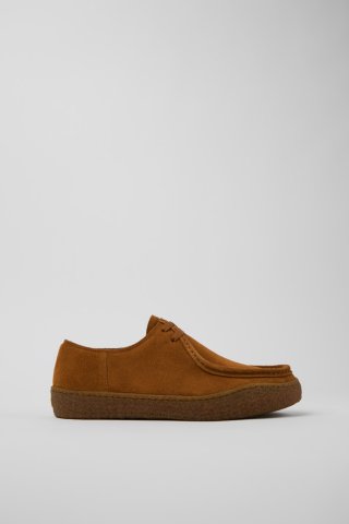 Camper Peu Terreno - Brauner Herrenschuh aus Nubukleder. Camper Peu Terreno - Brauner Herrenschuh aus Nubukleder.
