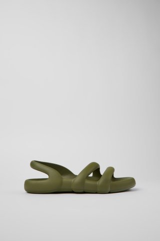 Camper Kobarah Flat - Grüne Unisex-Sandale Camper Kobarah Flat - Grüne Unisex-Sandale
