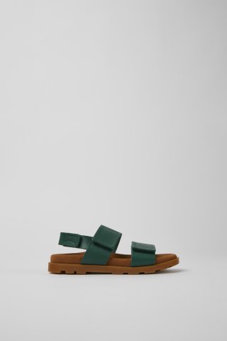 Camper Brutus Sandal - Grüne Kindersandale aus Leder Camper Brutus Sandal - Grüne Kindersandale aus Leder
