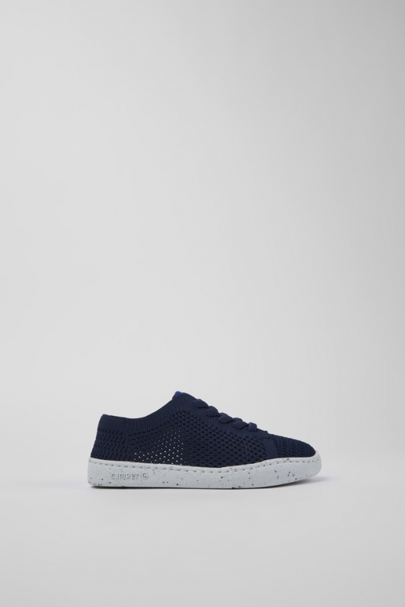 Camper Peu Touring - Blauer Slipper aus Textil