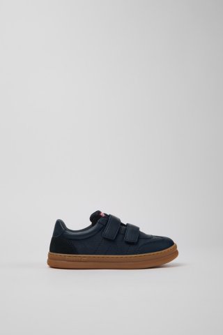 Camper Runner - Mehrfarbige Kindersneaker aus Leder und Nubukleder. Camper Runner - Mehrfarbige Kindersneaker aus Leder und Nubukleder.