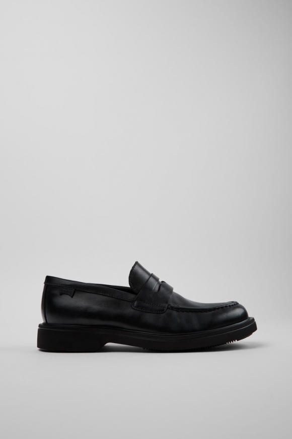 Camper Norman - Schwarzer Herrenschuh aus Leder.