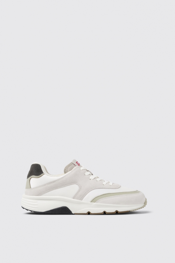 Camper Drift - Mehrfarbiger Herrensneaker aus Textil und Nubuk