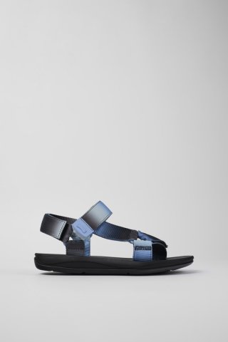 Camper Twins - Mehrfarbige Herrensandalen aus Textil Camper Twins - Mehrfarbige Herrensandalen aus Textil