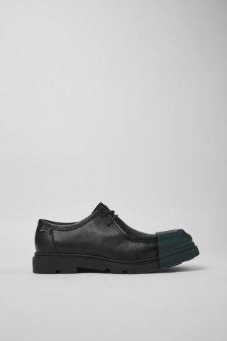 Camper Junction - Schwarzer Herrenschuh aus Leder Camper Junction - Schwarzer Herrenschuh aus Leder