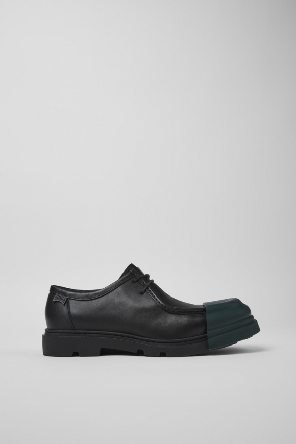 Camper Junction - Schwarzer Herrenschuh aus Leder