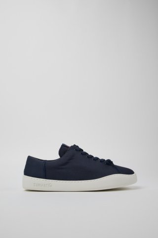 Camper Peu Touring - Blauer Herrensneaker aus Recycling-PET.