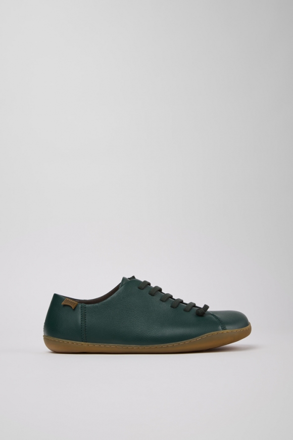 Camper Peu - Grüner Herrenschuh aus Leder.