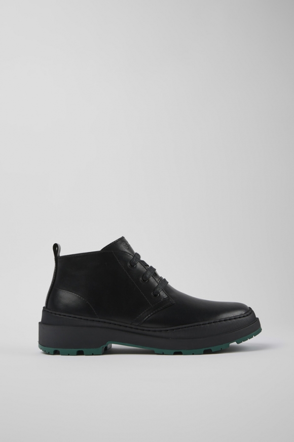 Camper Brutus Trek MICHELIN - Schwarzer Herrenschuh aus Leder