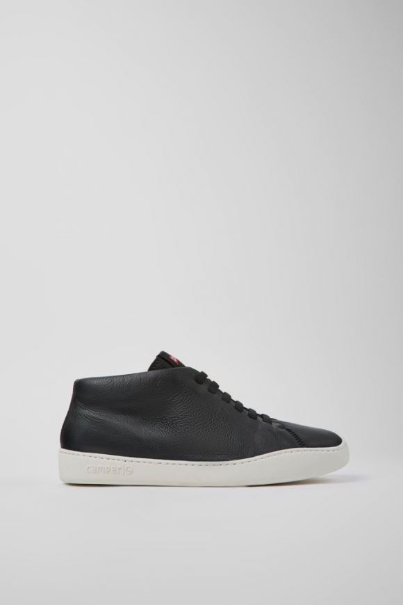 Camper Peu Touring - Schwarzer Herrensneaker aus Leder