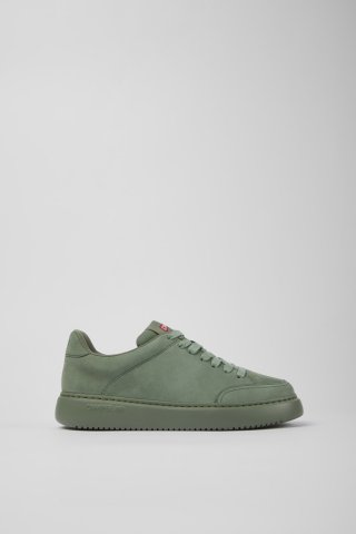 Camper Runner K21 - Grüner Damensneaker aus Nubukleder Camper Runner K21 - Grüner Damensneaker aus Nubukleder