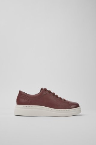 Camper Runner Up - Weinroter Ledersneaker für Damen Camper Runner Up - Weinroter Ledersneaker für Damen