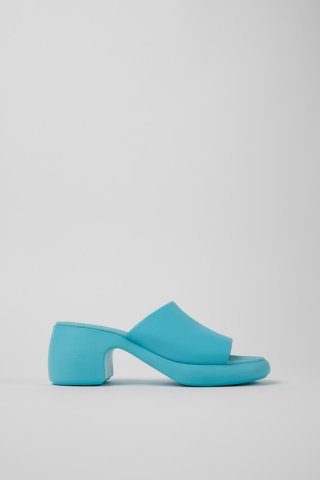 Camper Thelma Sandal - Blaue Ledersandale für Damen. Camper Thelma Sandal - Blaue Ledersandale für Damen.