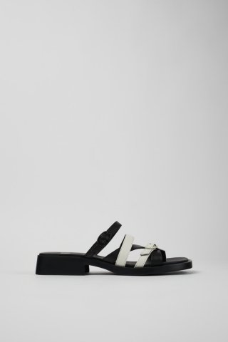 Camper Twins - Mehrfarbige offene Ledersandalen für Damen