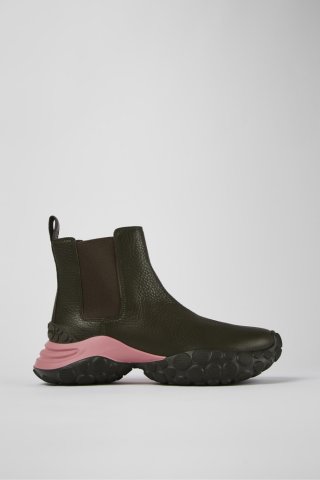 Camper Pelotas Mars - Grüne Stiefelette aus verantwortungsvollem Leder Camper Pelotas Mars - Grüne Stiefelette aus verantwortungsvollem Leder