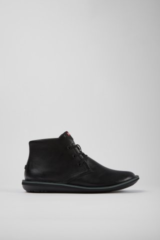 Camper Beetle - Schwarze Herrenstiefelette aus Leder Camper Beetle - Schwarze Herrenstiefelette aus Leder
