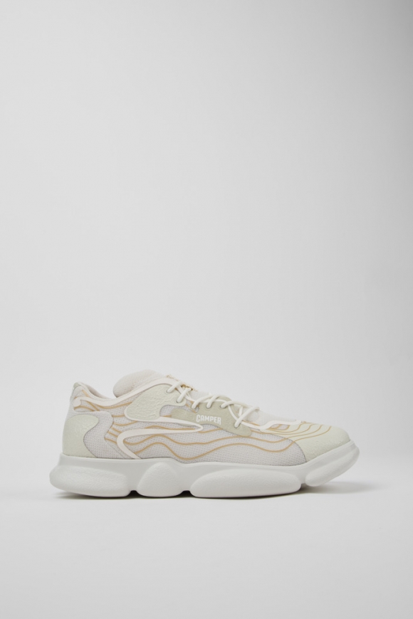 Camper Karst - Mehrfarbiger Herrensneaker aus Recycling-PET.