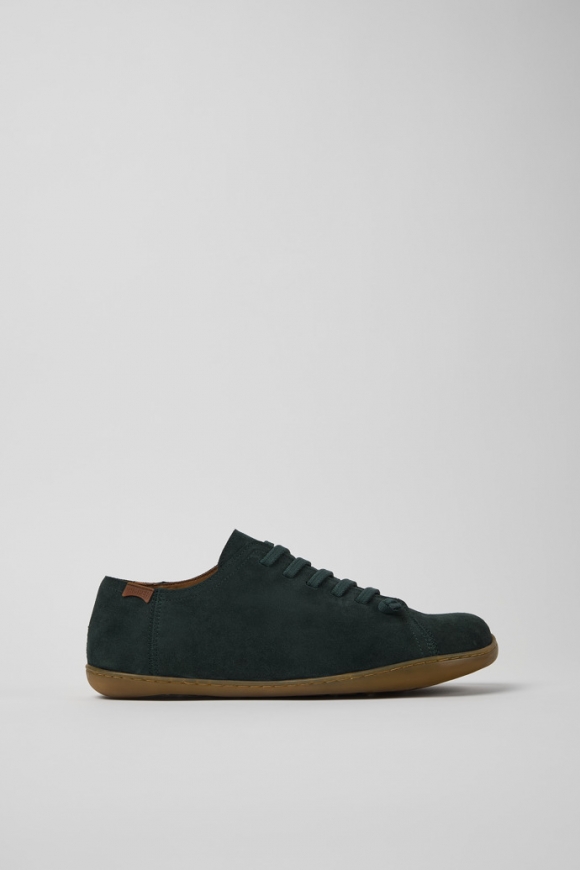 Camper Peu - Grüner Herrenschuh aus Nubukleder
